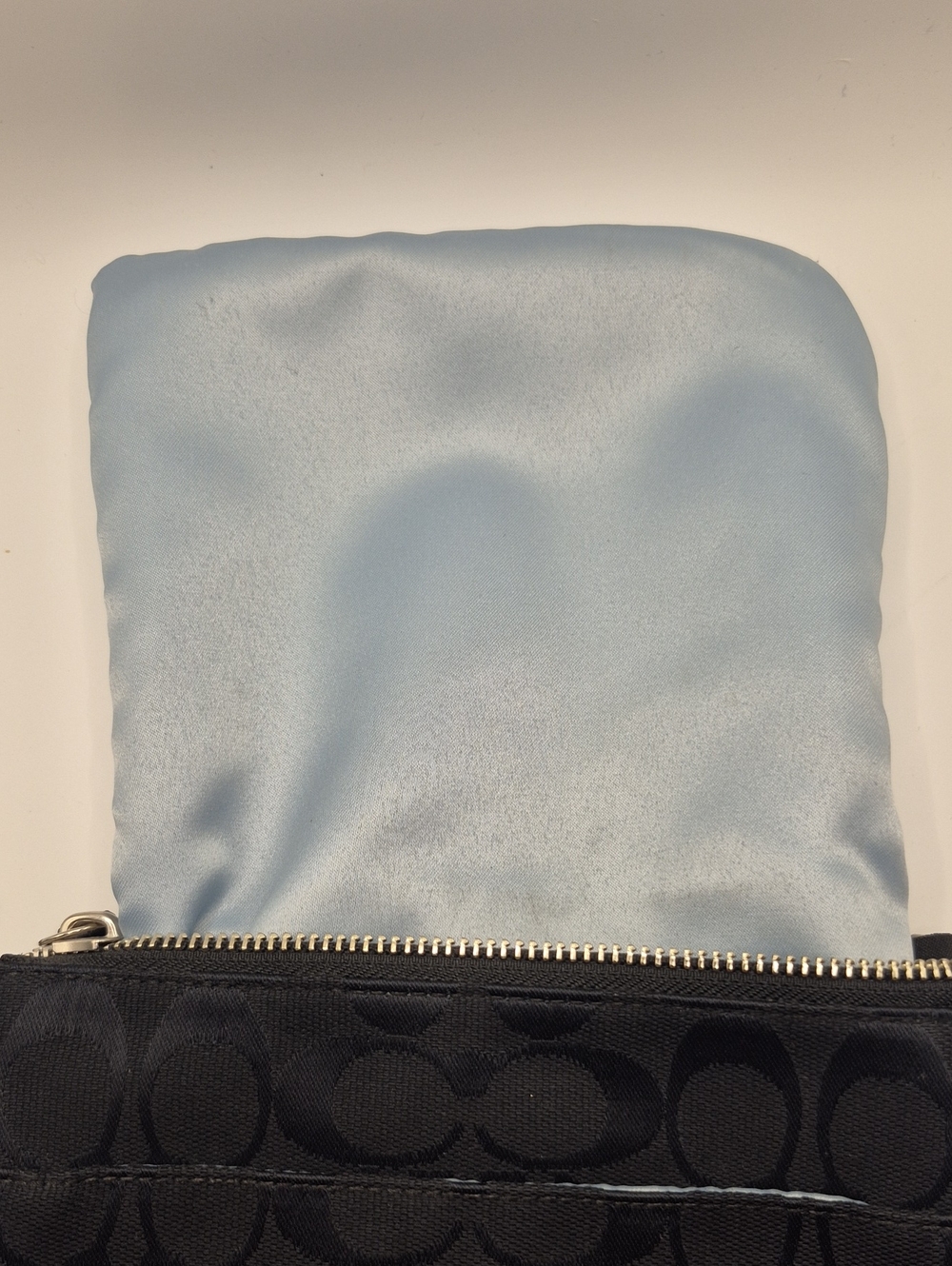 COACH Sutton Sugnature Black CANVAS CROSSBODY - Picture 8 of 11